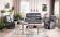 Диван SIGNAL SPENCER 2 Velvet Bluvel 14 раскладной, серый