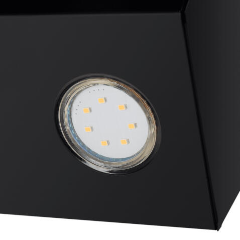 Вытяжка MAUNFELD Bridge Line 60 черный/вставка сатин