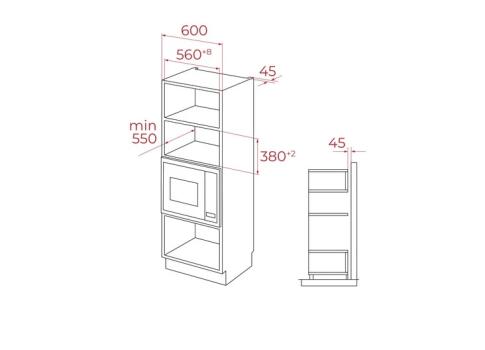 Микроволновая печь TEKA MLEG 820 FI FULL BLACK