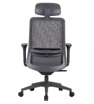 Кресло компьютерное SIGNAL Q718H серый/серый