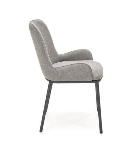 Стул HALMAR K481 серый/черный