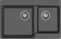 Кухонная мойка GRANFEST LEVEL LV-780K черный