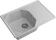 Кухонная мойка GRANFEST UNIQUE U-740L серый