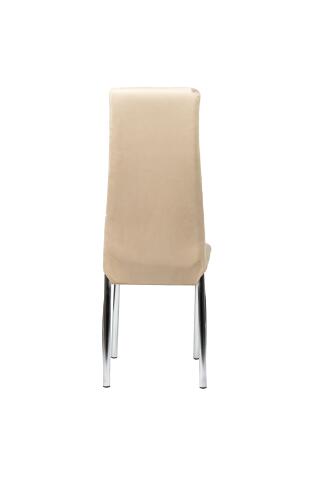 Стул ВВР Арни бежевый, велюр