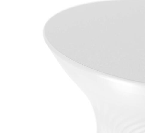 Стол журнальный Sheffilton SHT ТАМ-ТАМ белый перламутр