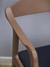 Стул Sheffilton SHT-S202 черный/коричневый