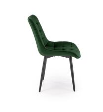 Стул HALMAR K580 темно-зеленый/черный