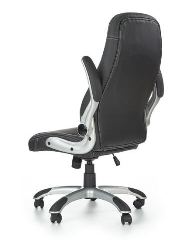 Кресло компьютерное HALMAR SATURN черный/серебристый