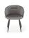 Стул HALMAR K430 серый/черный
