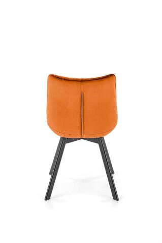 Стул HALMAR K520 корица/черный, поворотный