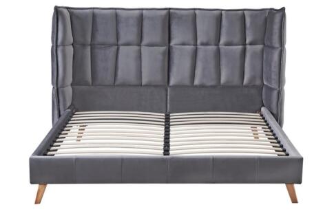 Кровать HALMAR SCANDINO серый, 160/200