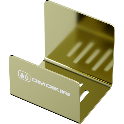 Держатель для губки Omoikiri SH-01-LG нерж.сталь/светлое золото