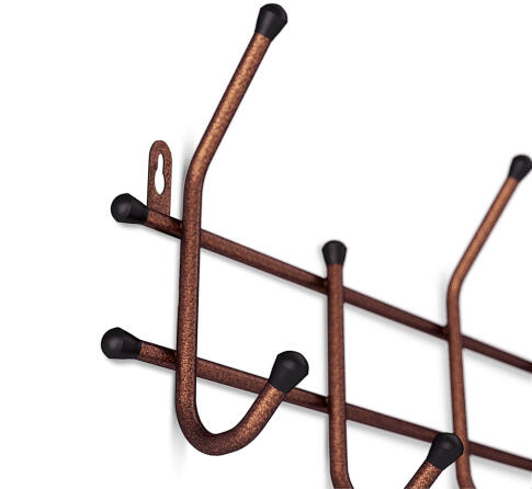 Вешалка Sheffilton Стандарт 2/5 медный/черный (заказ кратно 6шт)