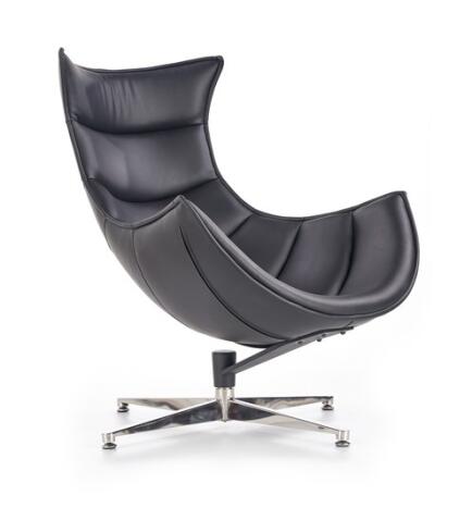 Кресло HALMAR LUXOR черный/хром