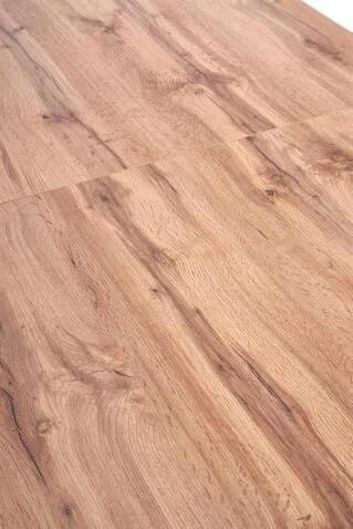 Стол обеденный HALMAR VENOM дуб вотан/черный 160-210/90