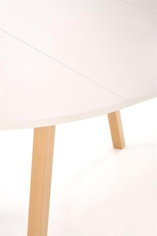 Стол обеденный HALMAR RUBEN кашемир/натуральный 102-142/102