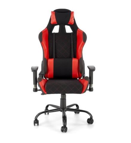 Кресло компьютерное HALMAR DRAKE красный/черный