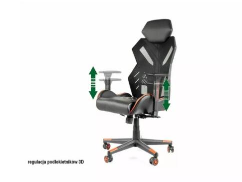 Кресло компьютерное SIGNAL REVOLT черный/красный