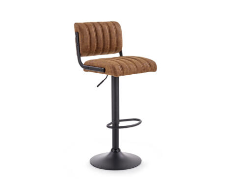 Стул барный HALMAR H88 коричневый/черный