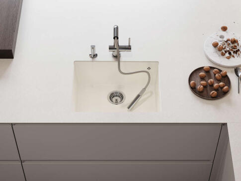 Кухонная мойка Omoikiri Tedori 54-U-WH Tetogranit/белый