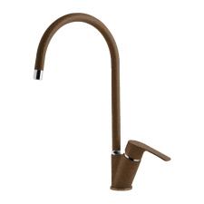 Смеситель для кухни GRANFEST 5023 терракот