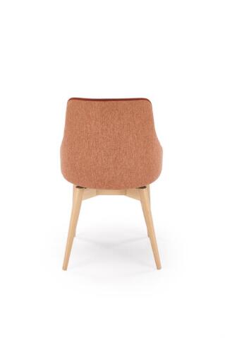 Стул HALMAR MALAGA Mavel 44/Stelar 54 корица/бук