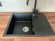 Кухонная мойка Omoikiri Daisen 65-BL Artgranit/черный