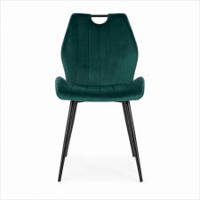 Стул SIGNAL ARCO Velvet Bluvel 78 зеленый/черный