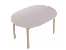 Стол обеденный SIGNAL DANTE кашемир/дуб кремона 102-144/102