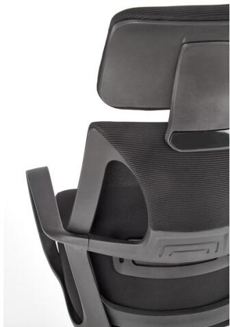 Кресло компьютерное HALMAR VALDEZ черный/черный