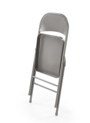 Стул HALMAR K565 серый, складной