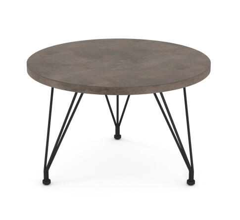 Стол журнальный Sheffilton SHT-CT29 хромикс бронза/черный муар