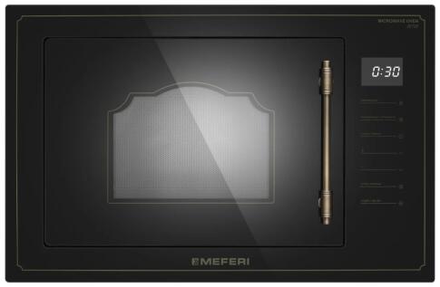 Микроволновая печь MEFERI MMO6025BK RETRO