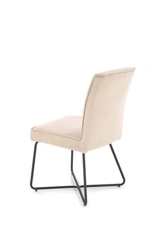 Стул HALMAR K534 бежевый/черный