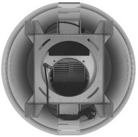 Вытяжка кухонная MEFERI TUBE40WH ISLA COMFORT PLUS