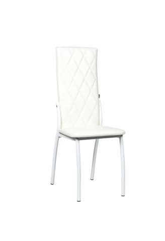Стул ВВР Румба белый/белый, экокожа