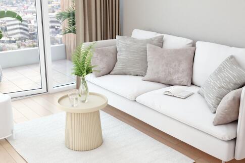 Стол журнальный Sheffilton SHT-CT94 бежевый