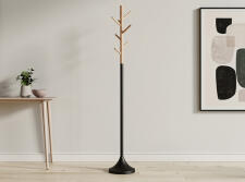 Вешалка HALMAR W58 черный/натуральный