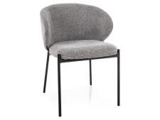 Стул SIGNAL KIOTO t.254 серый/черный