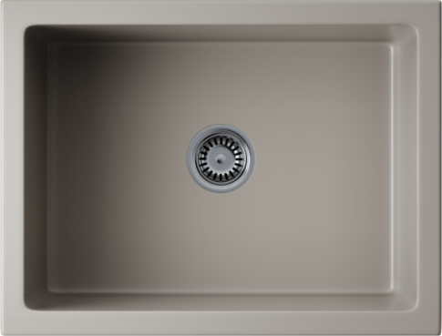 Кухонная мойка из керамики Omoikiri Mikura 61-CC Natceramic/cappuccino coffee