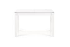 Стол обеденный HALMAR MAURYCY белый/белый 118-158/75