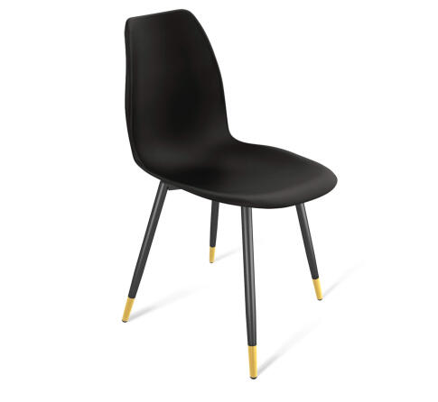 Каркас стула Sheffilton SHT-S95-1 черный муар/золотой