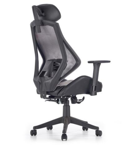 Кресло компьютерное HALMAR HASEL черный/серый