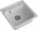 Кухонная мойка GRANFEST QUARZ Z-48 серый + сифон