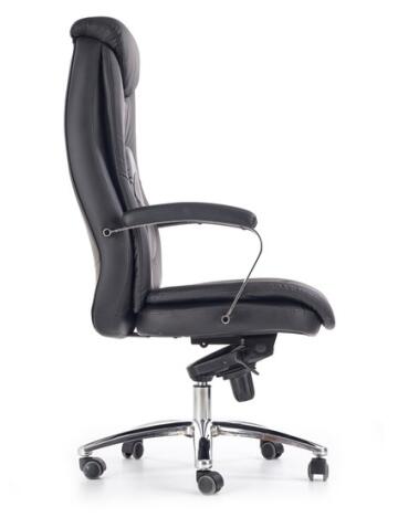 Кресло компьютерное HALMAR QUAD черный/хром