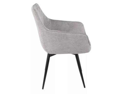 Стул SIGNAL SERVIO Brego 07 серый/черный, поворотный