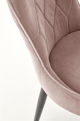 Стул HALMAR K366 бежевый/черный