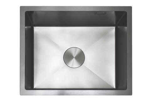 Кухонная мойка из нержавейки BLANTEK LS-5444S Brushed