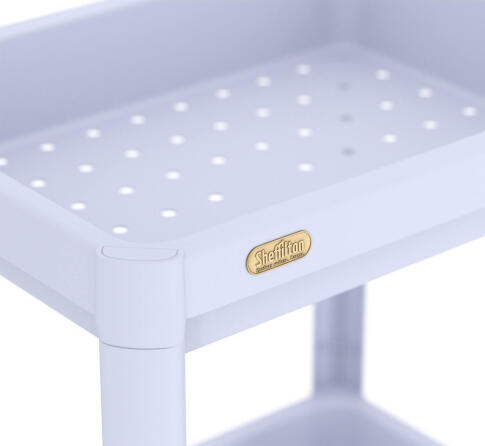 Стеллаж Sheffilton SHT-SS25-3 пастельно-лиловый