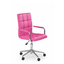 Кресло компьютерное HALMAR GONZO 2 розовый/хром